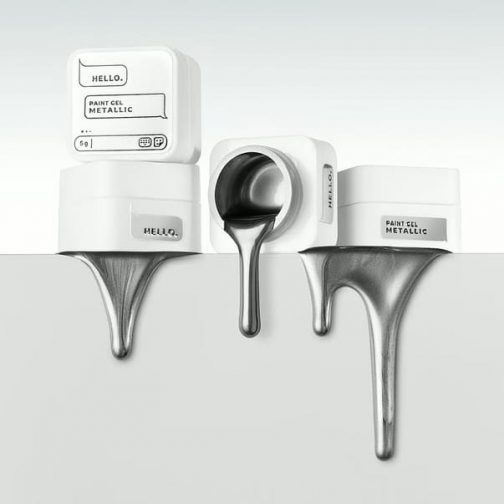 Gel-Paint HeyLove <br> (Ex-HELLO) Metallic – Image 3